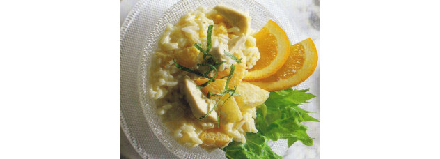 Salade de Blanc de Poule à l'Orange